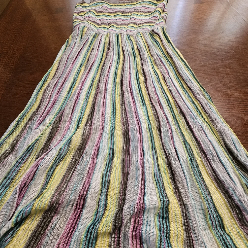 M By Missoni Y2K Sundress Multicolor Knit Size 4 - Picture 6 of 13